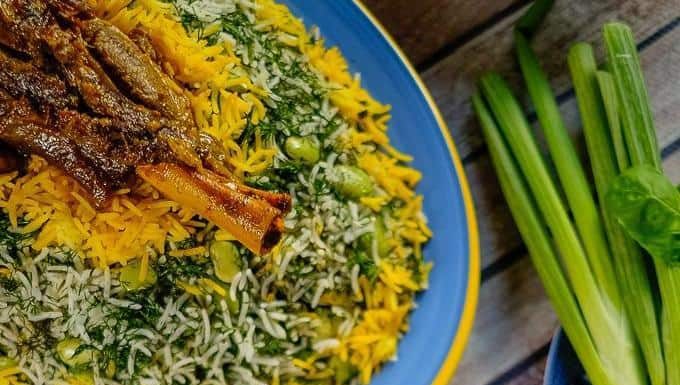 green rice