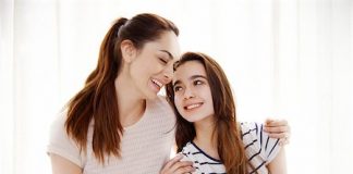 Teen girl and sister