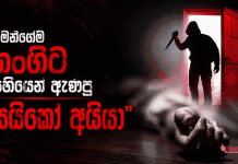 පිහියෙන් ඇණලා නංගිව මරපු සයිකෝ අයියා